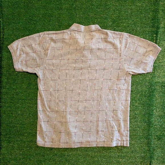 VINTAGE DISNEY GOLF COLLECTION MENS POLO GRAY SHORT SLEEVE CASUAL SHIRT SIZE L - Picture 4 of 5